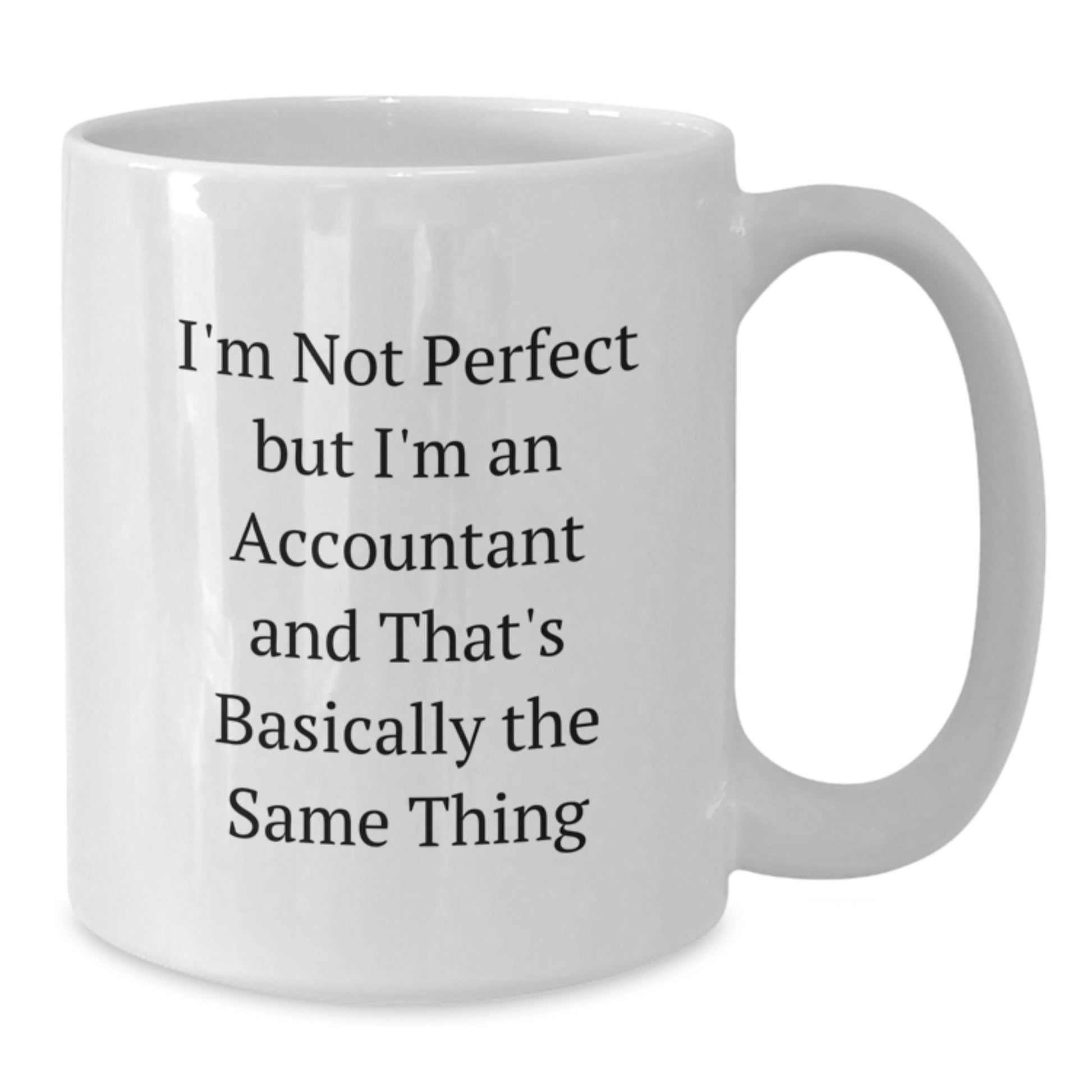 Accountant Keepsake White Coffee Mug Birthday Gift for Him - Additional