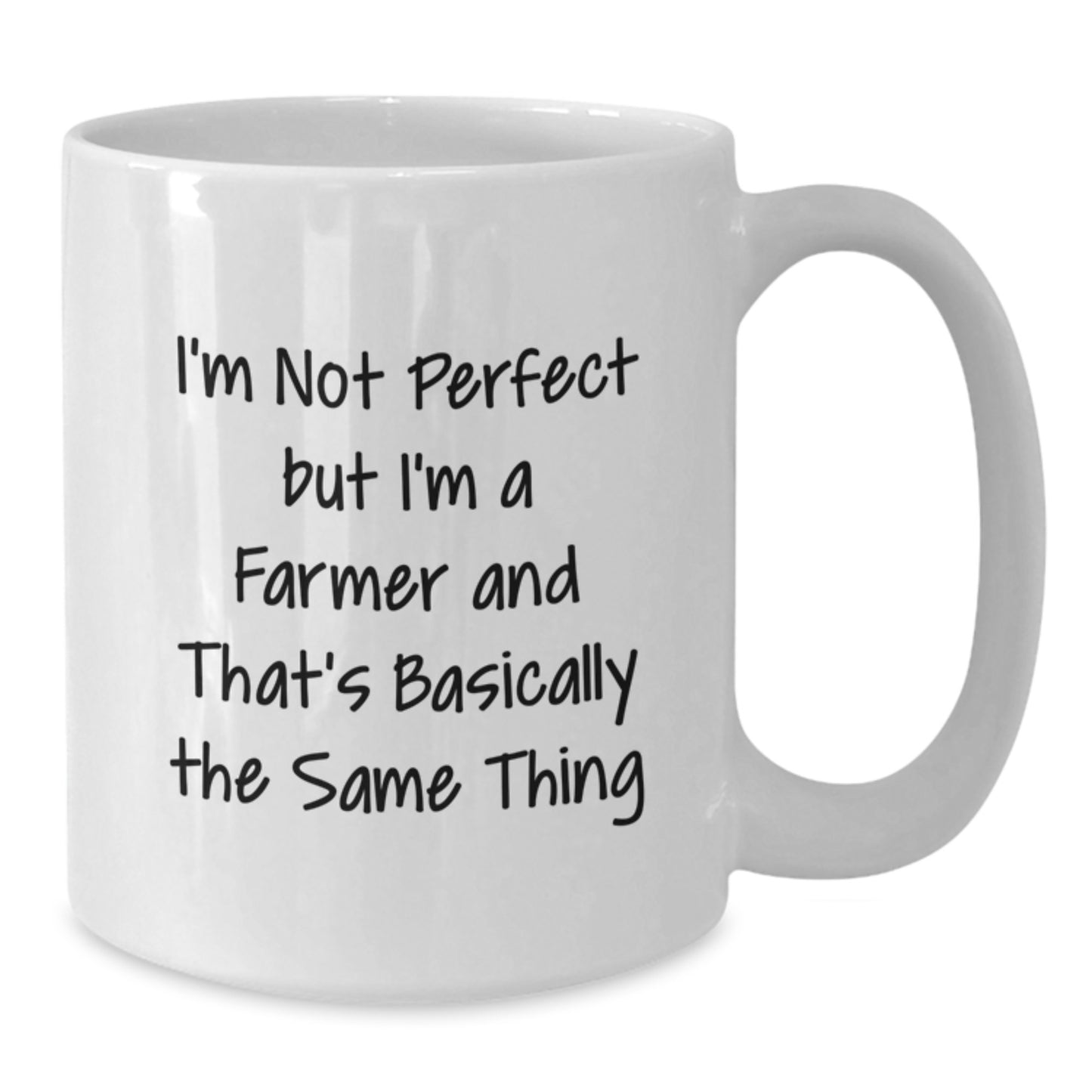 Farmers Keepsake White Ceramic Coffee Mug for Him 11oz Birthday Gift - Additional