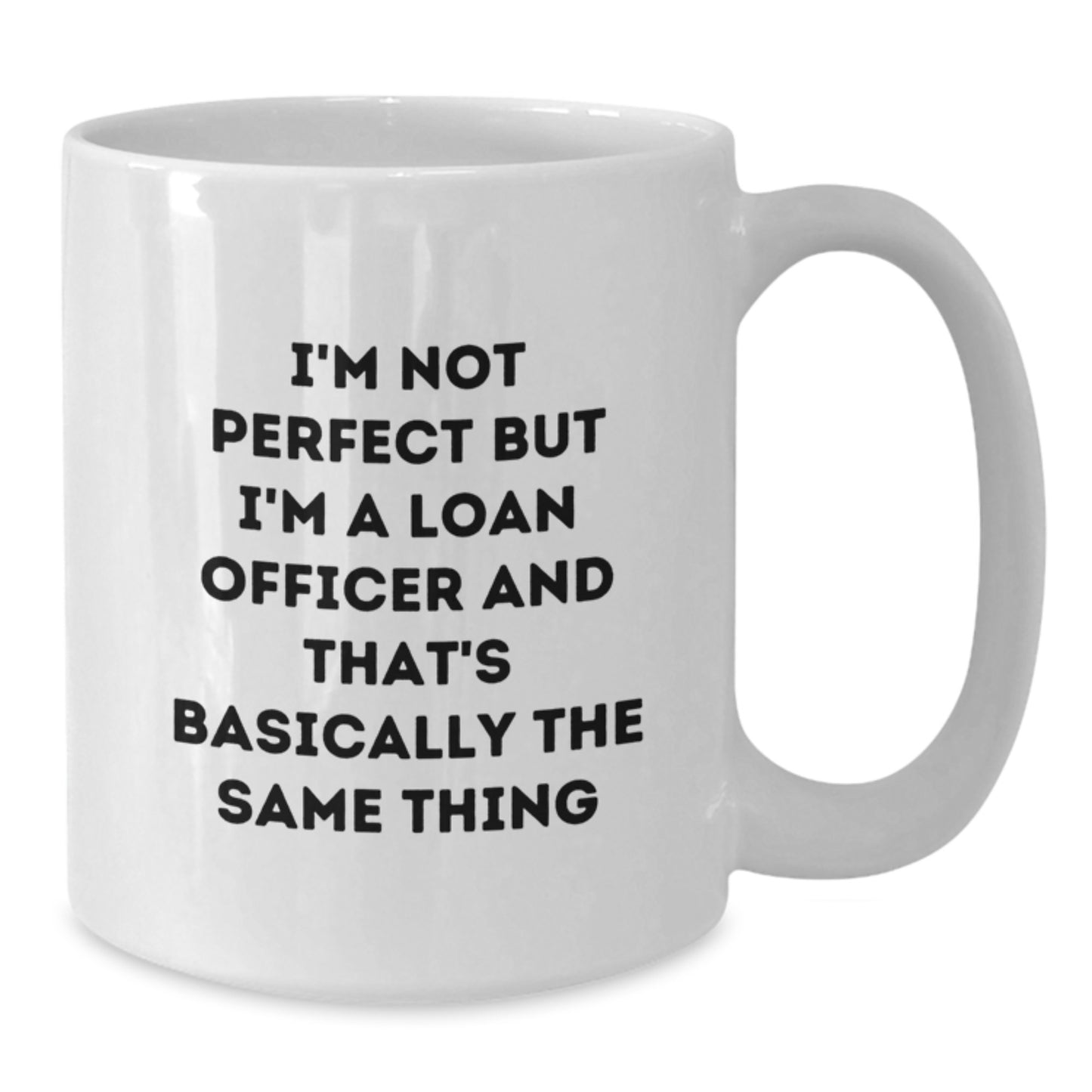 Birthday Gift for Her Loan Officer White Mug Present - Additional