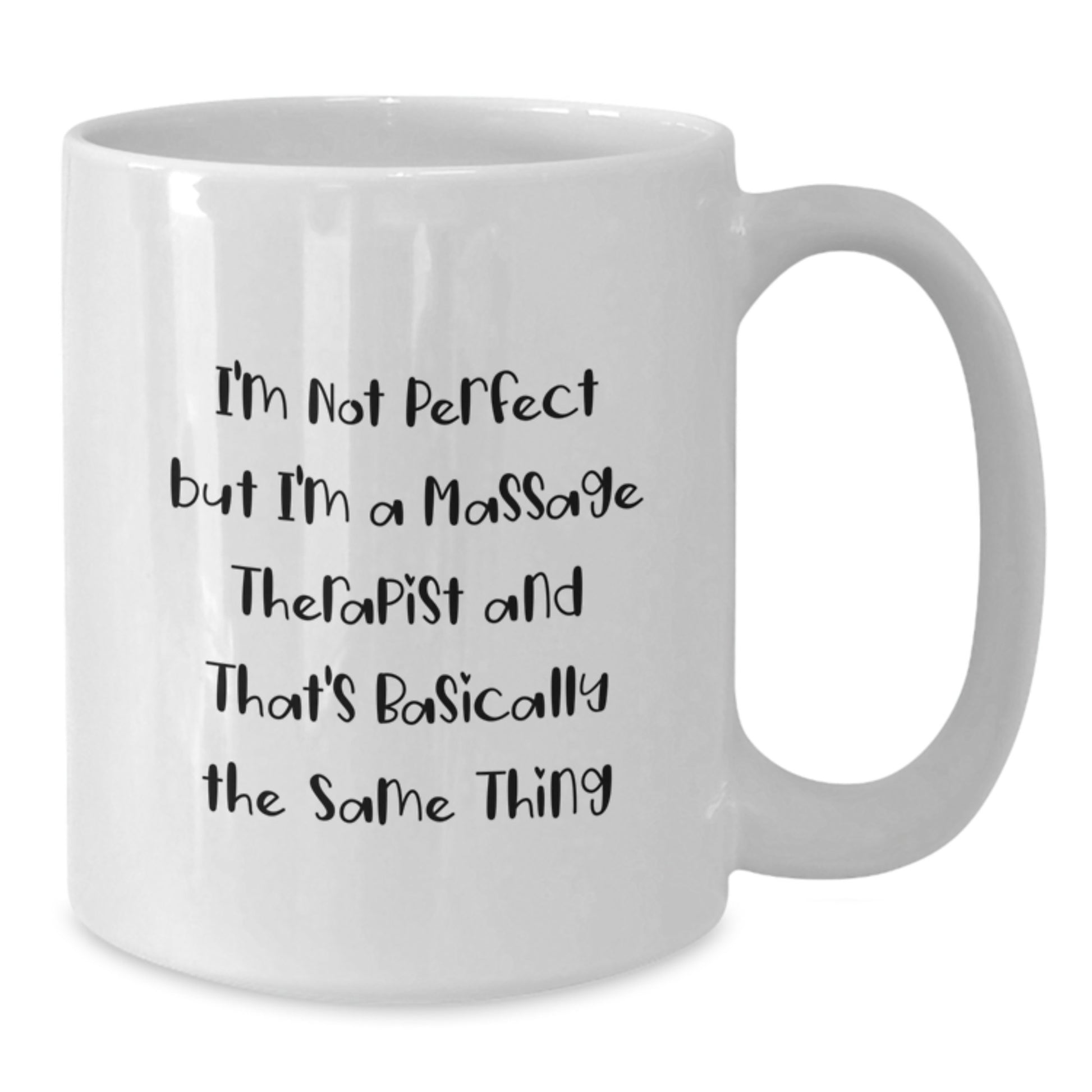 Massage Therapist Keepsake Mug for Him Birthday Gift White Ceramic 11oz - Additional