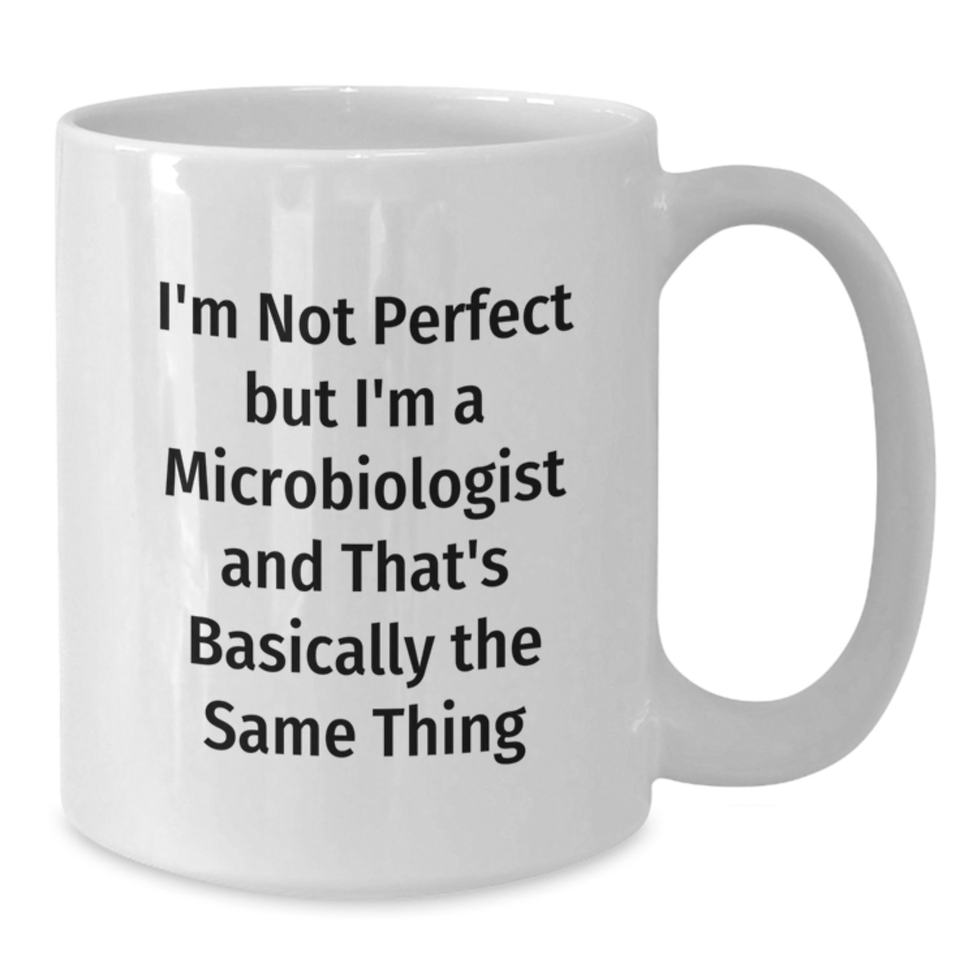 Microbiologist Keepsake White Coffee Mug for Him Birthday Gift Ceramic - Additional