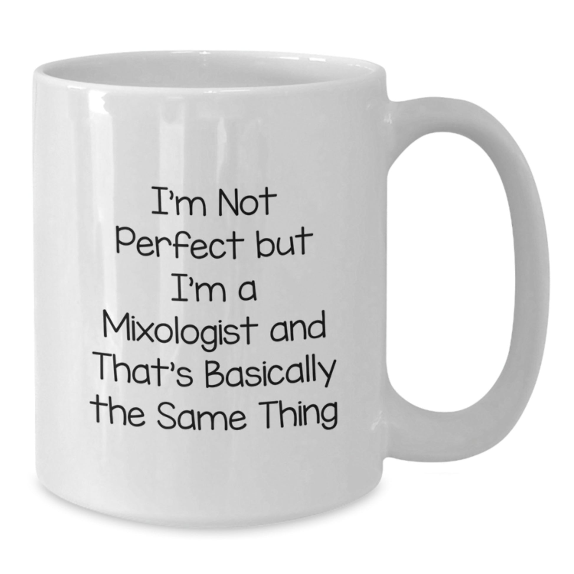 Birthday Gift for Her Present I'm Not Perfect But I'm A Mixologist Mug - Additional