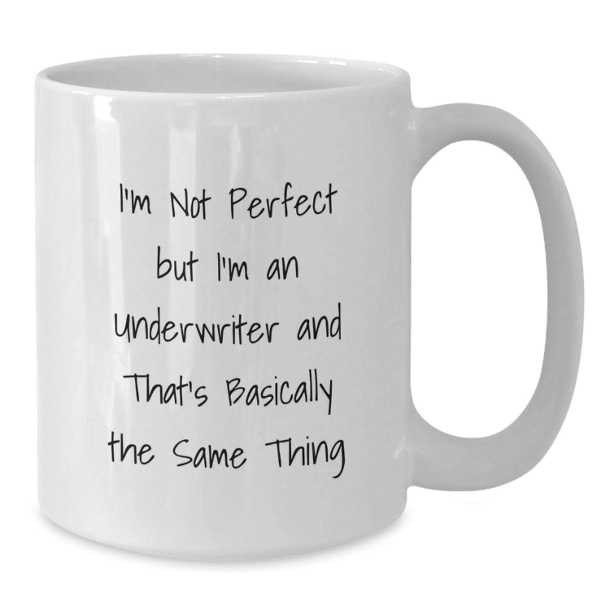 Underwriter Memento White Coffee Mug for Teens Birthday Gift With Quote - Additional