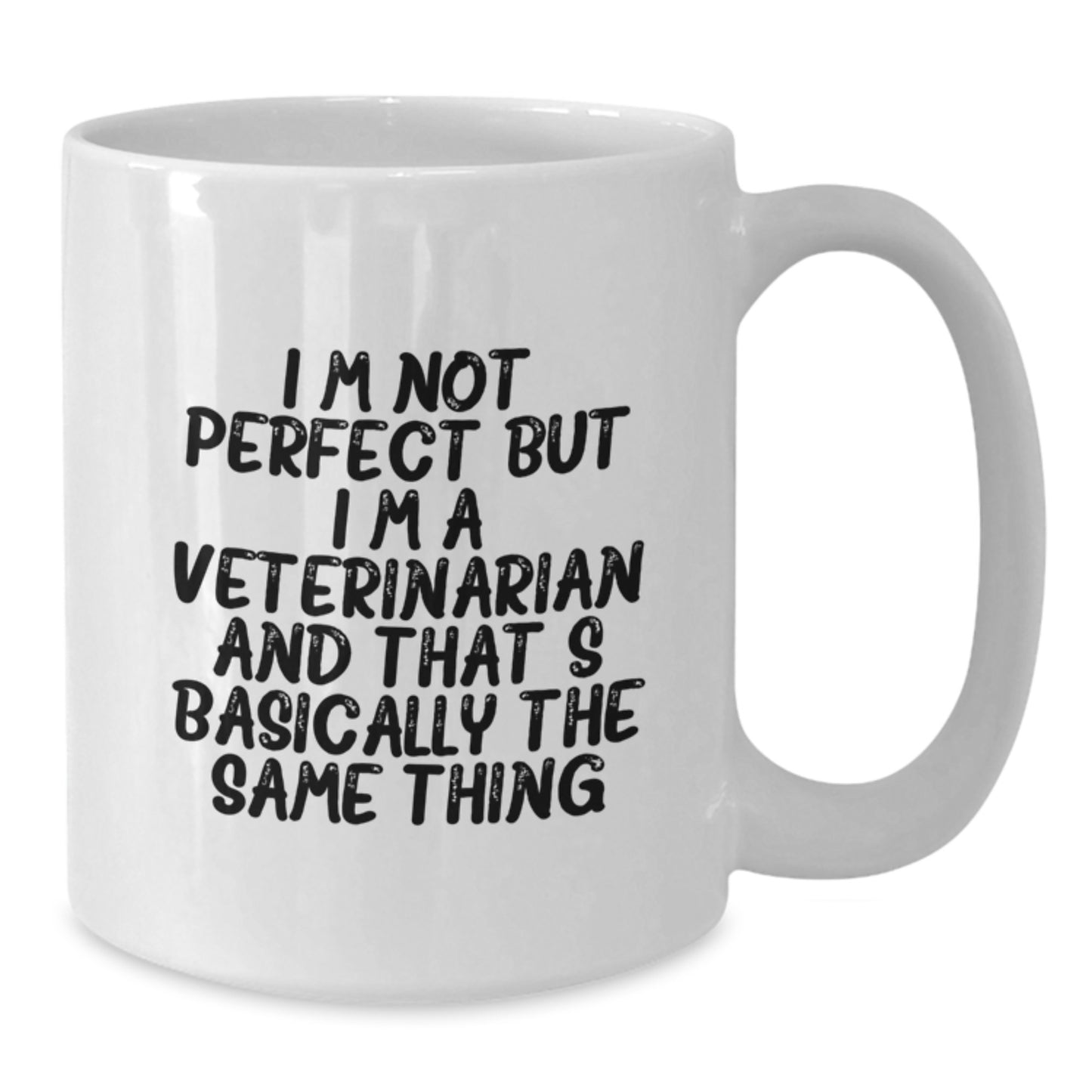 Veterinarian Keepsake White Ceramic Coffee Mug for Him Birthday Gift - Additional