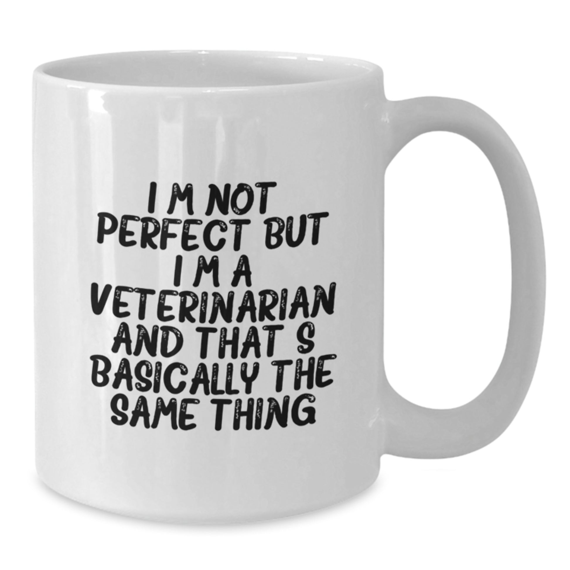 Veterinarian Keepsake White Ceramic Coffee Mug for Him Birthday Gift - Additional