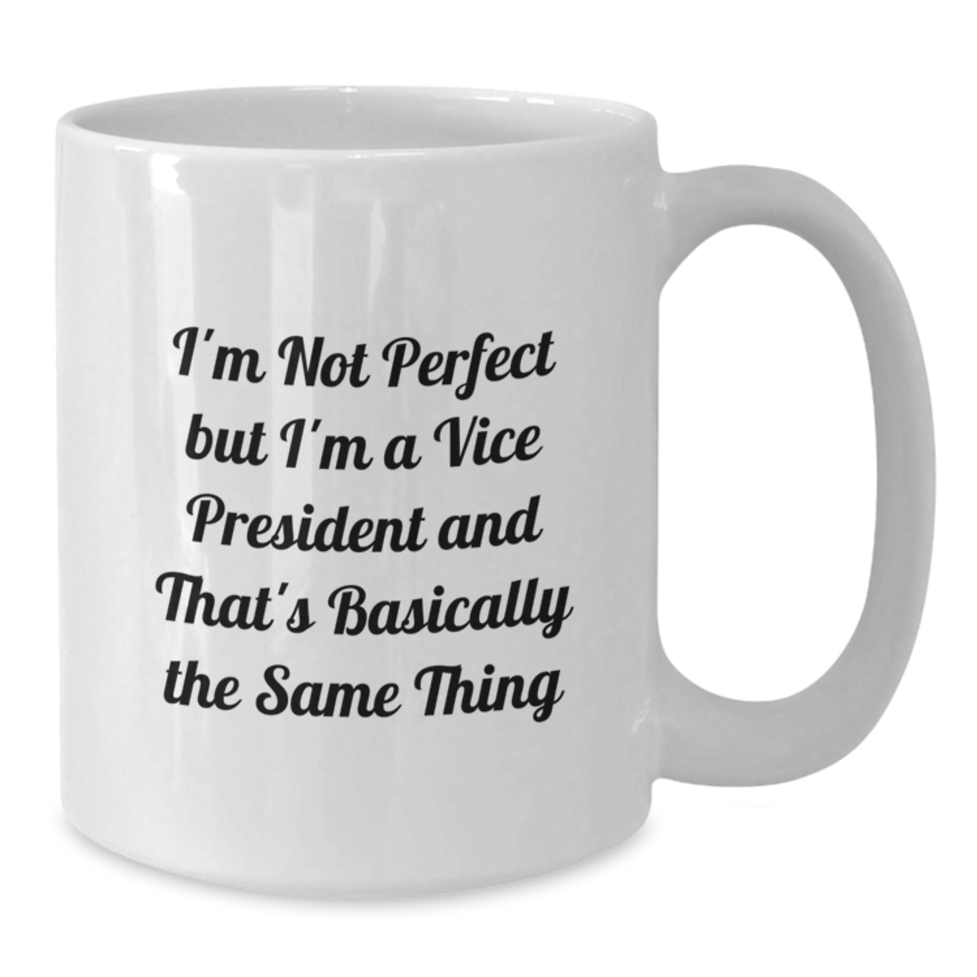 Vice President Keepsake White Coffee Mug for Him Birthday Gift - Additional