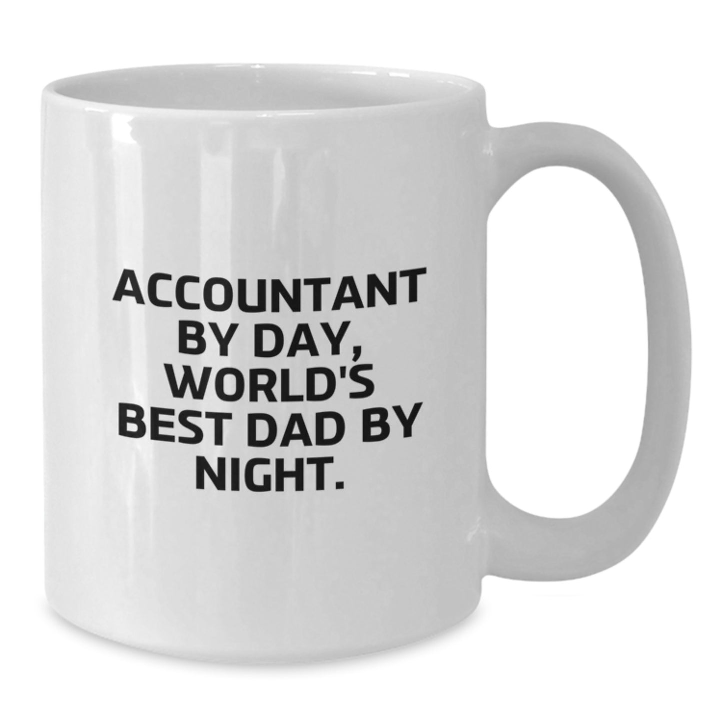 Birthday Gift for Accountant By Day, World's Best Dad By Night. Coffee - Additional