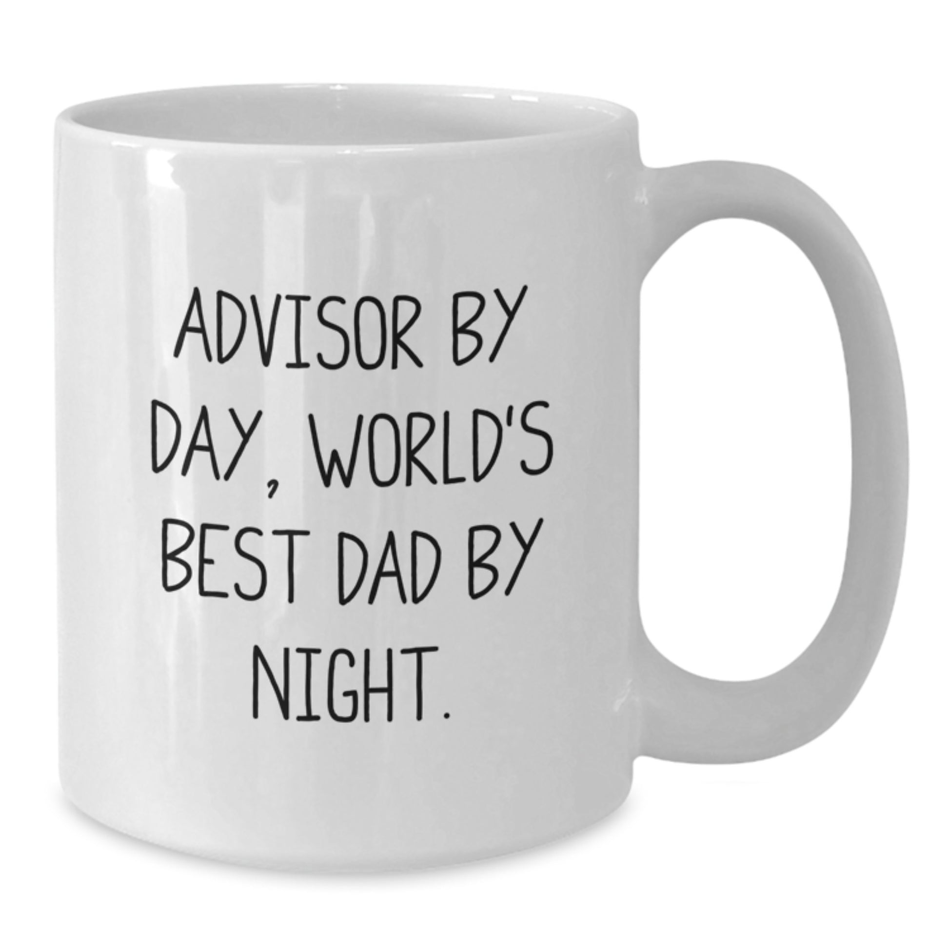 Humorous Advisor White Coffee Mug for Friends Novelty Birthday Gift - Additional