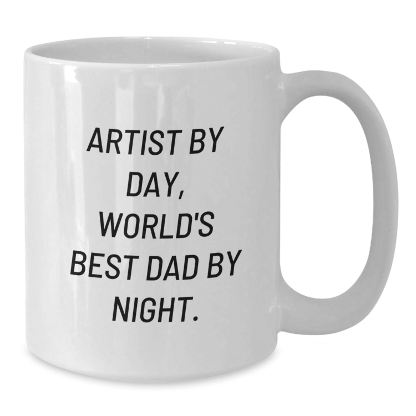 Birthday Gift for Her Artist White Coffee Mug Present - Additional