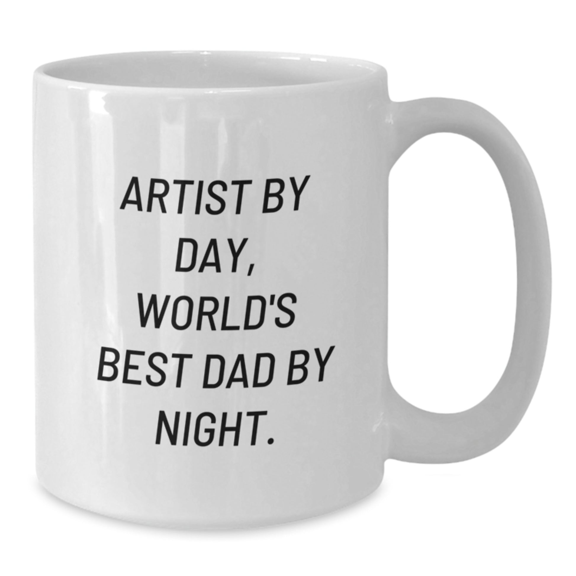 Birthday Gift for Her Artist White Coffee Mug Present - Additional