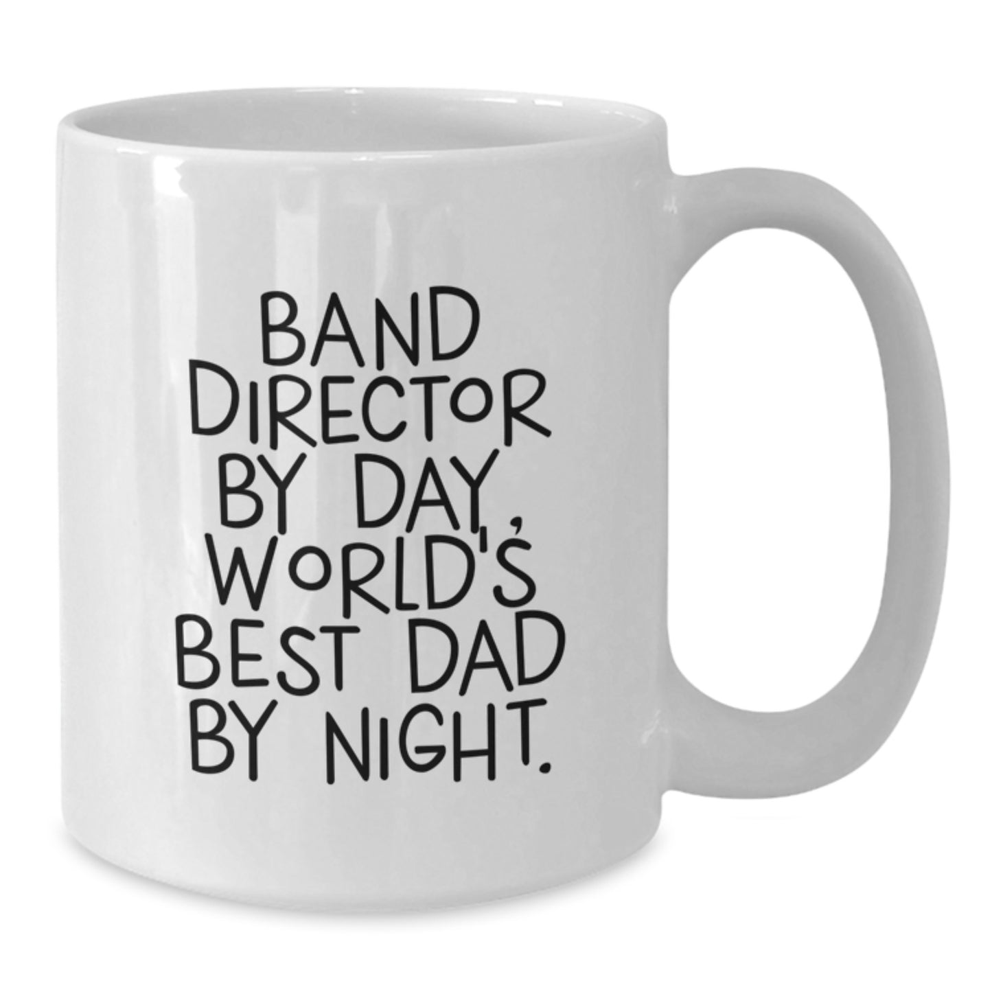 Band Director Keepsake White Coffee Mug for Him Birthday Gift - Additional
