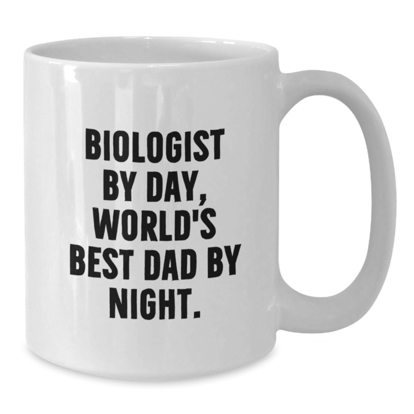 Birthday Gift Biologist White Coffee Mug for Her Present - Additional