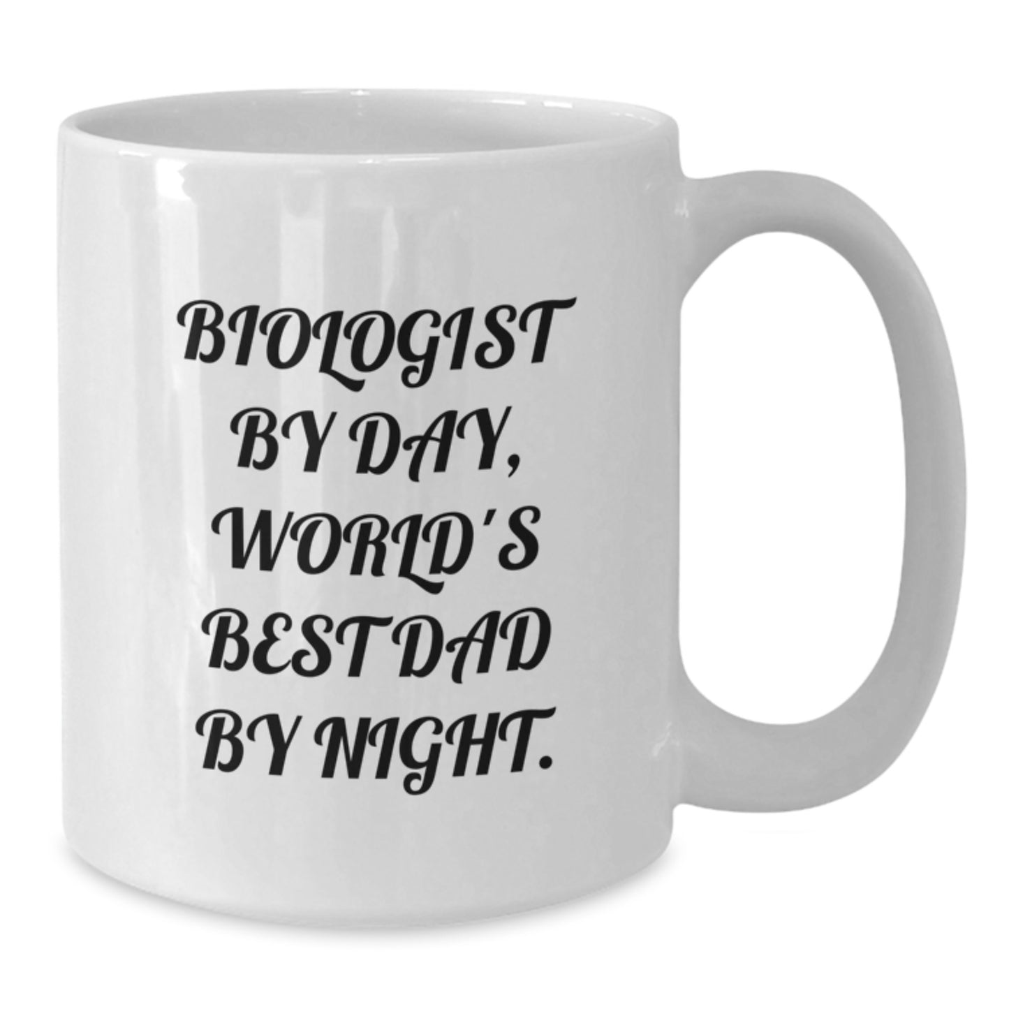 Biologist Keepsake Mug for Him 11oz Ceramic White Birthday Gift - Additional