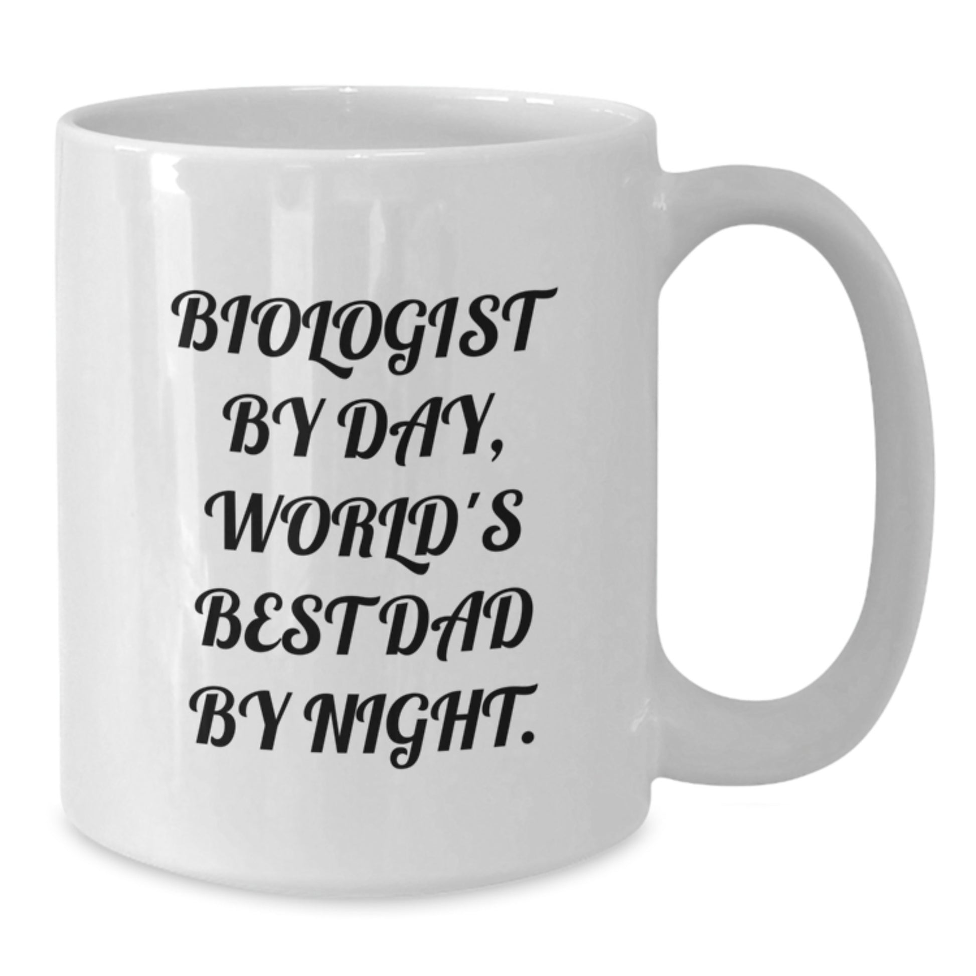 Biologist Keepsake Mug for Him 11oz Ceramic White Birthday Gift - Additional