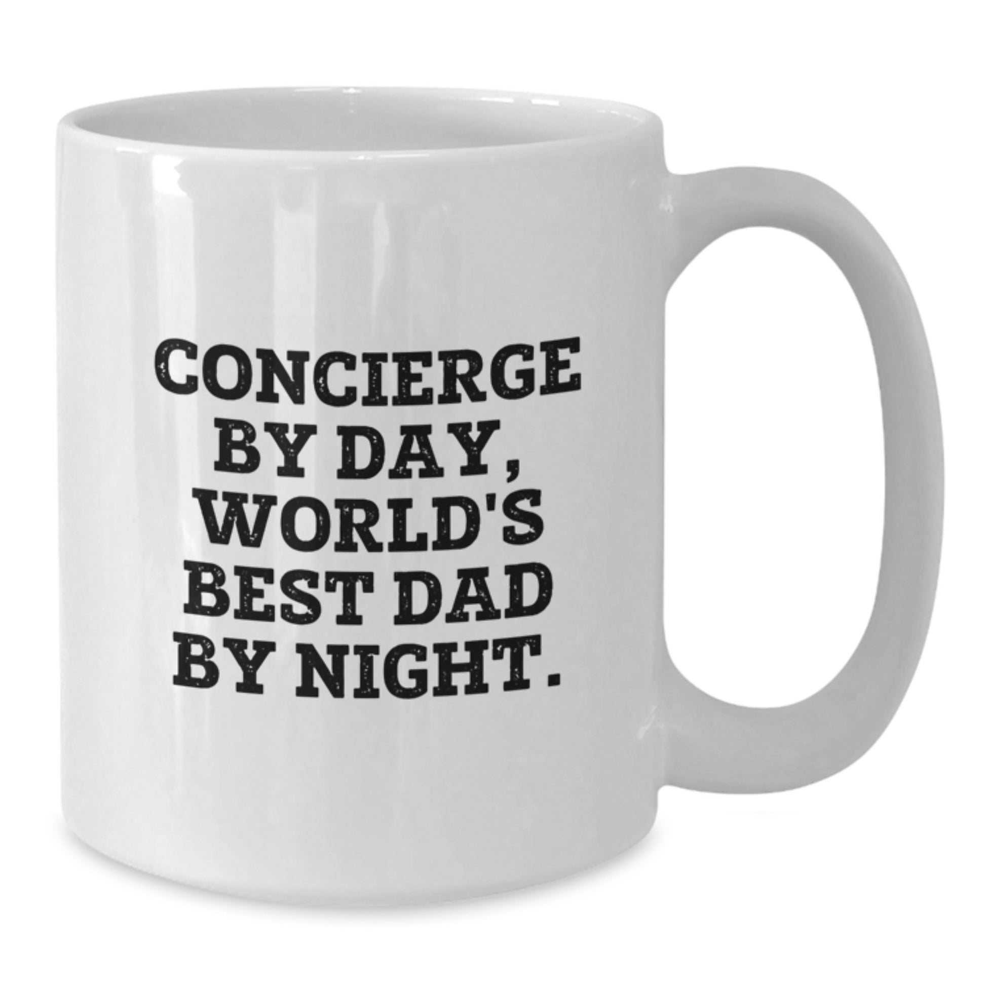 Concierge White Coffee Mug Keepsake Birthday Gift for Him - Additional