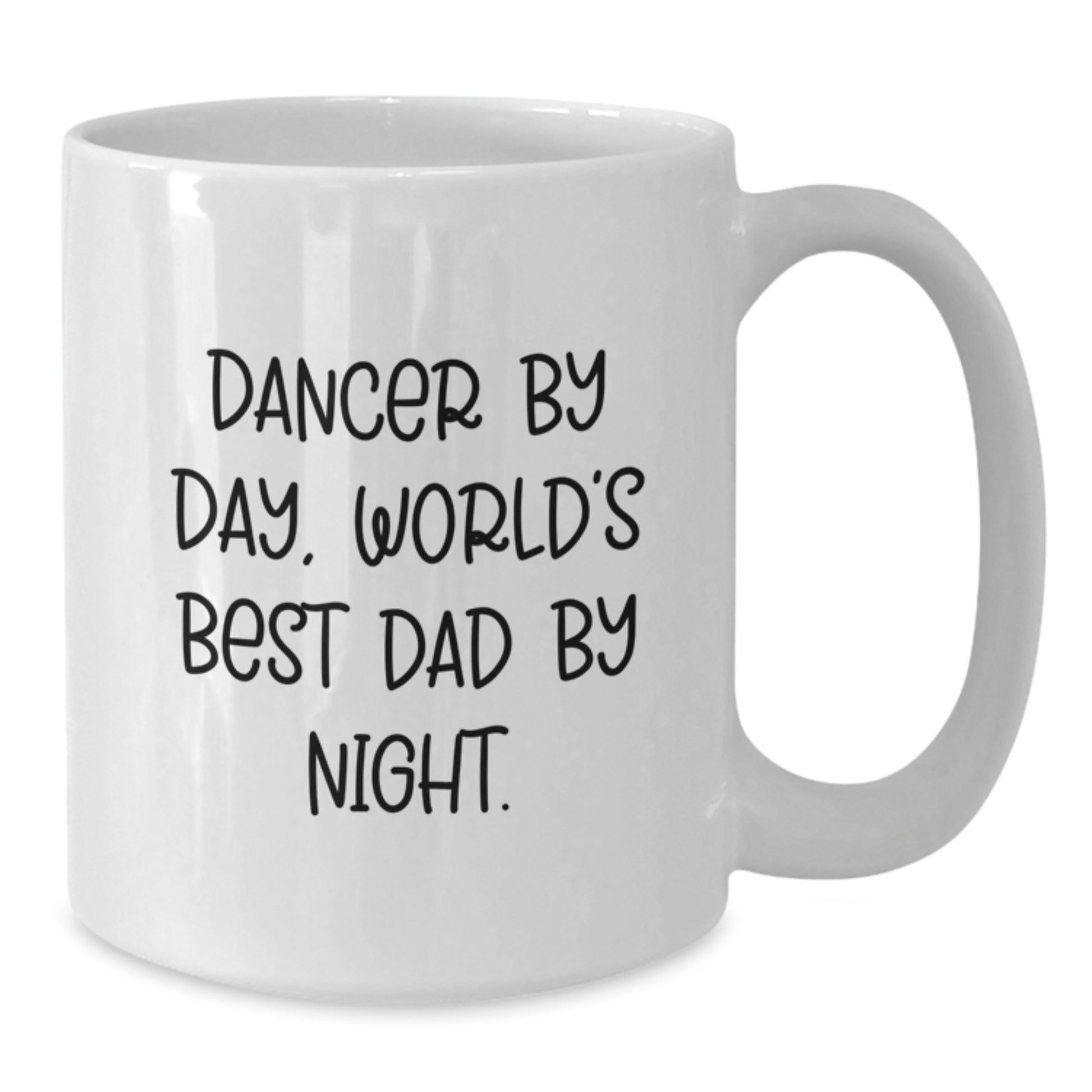 Dad Dancer Keepsake Mug for Him Birthday Gift Ceramic 11oz Microwave - Additional