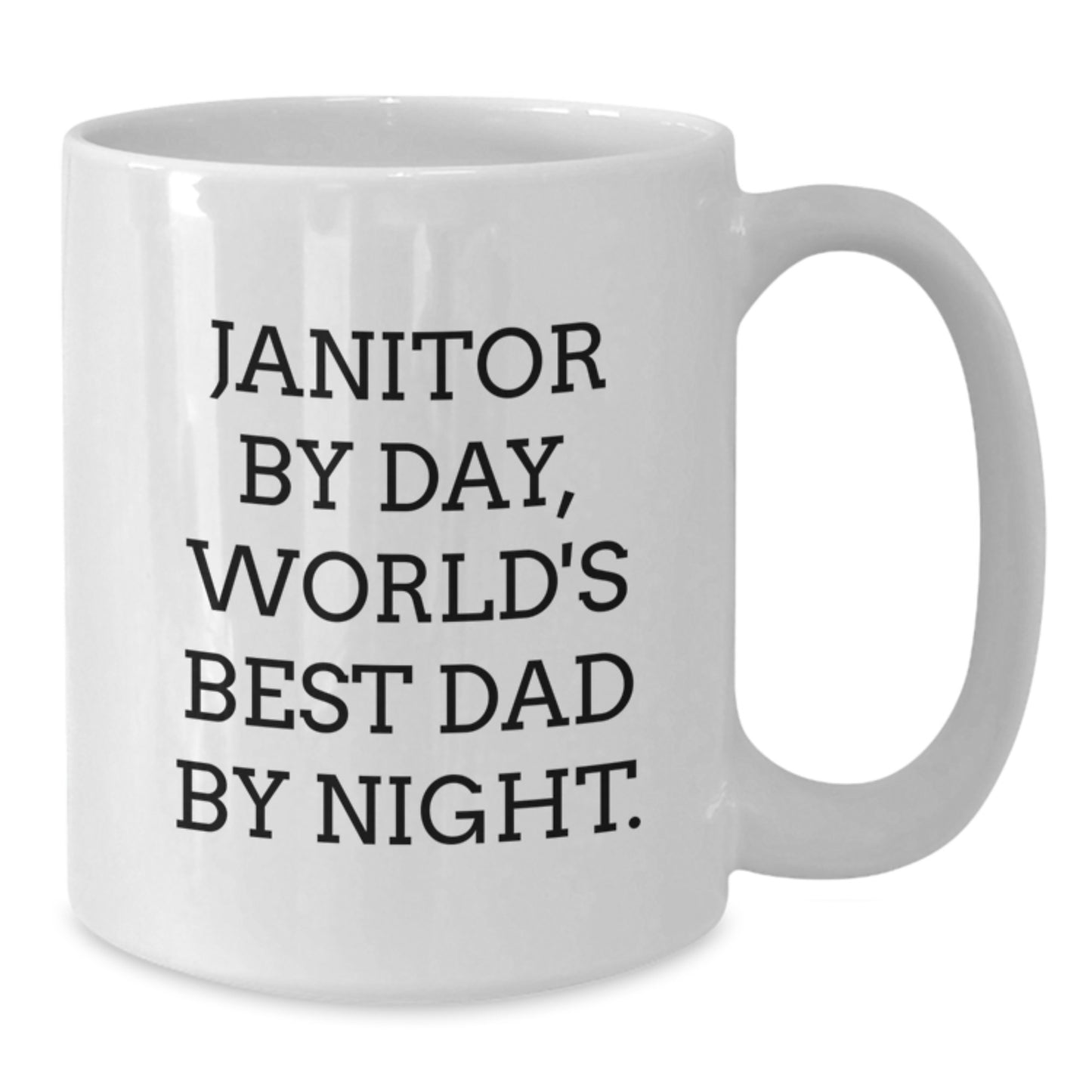 Janitor Keepsake Mug for Him Birthday Gift - Additional