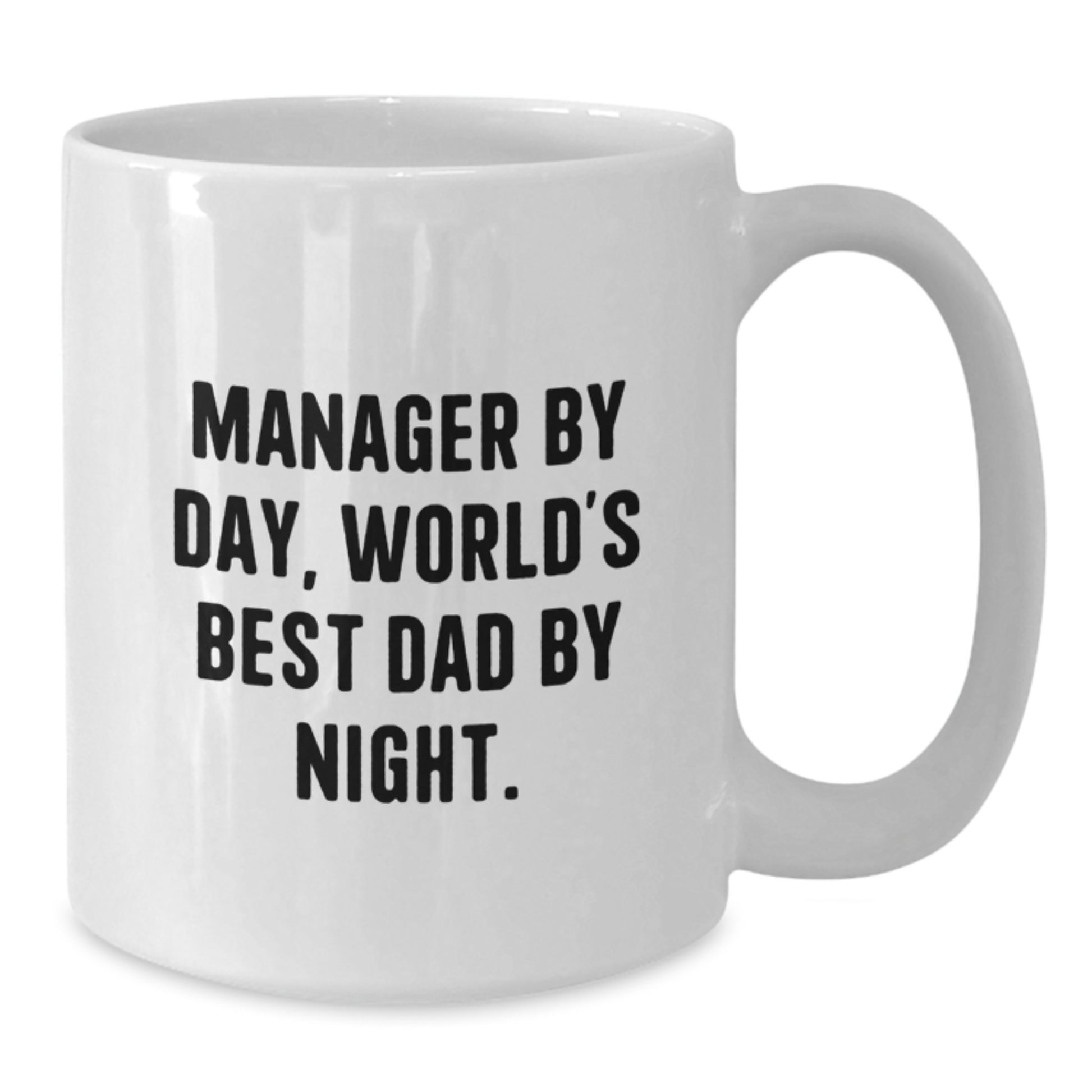 Manager Keepsake White Coffee Mug for Him Birthday Gift - Additional