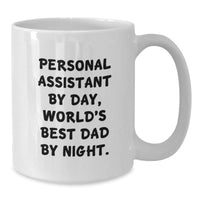 Load image into Gallery viewer, Funny Personal Assistant Gifts - Gifts from Men to Personal Assistants, White Coffee Mug with Funny Quote, Valentine's Unique Gifts for Personal Assistant - Additional
