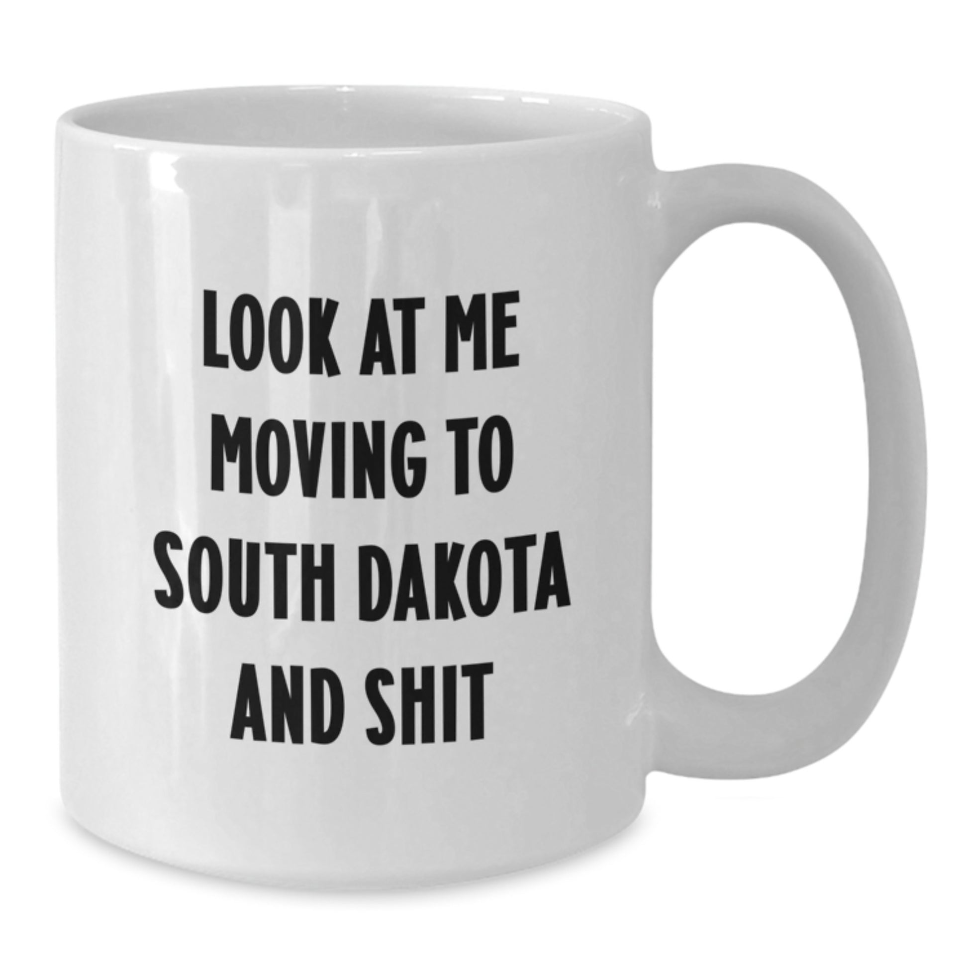 Funny South Dakota White Coffee Mugs Gifts from Family and Friends for Birthday, Unique Gifts for Men and Women Who Love the Mount Rushmore State - Additional