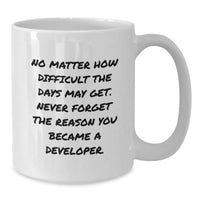 Load image into Gallery viewer, Unique Gifts from Friends for Developers - Funny White Coffee Mug - Christmas Cheer - Additional

