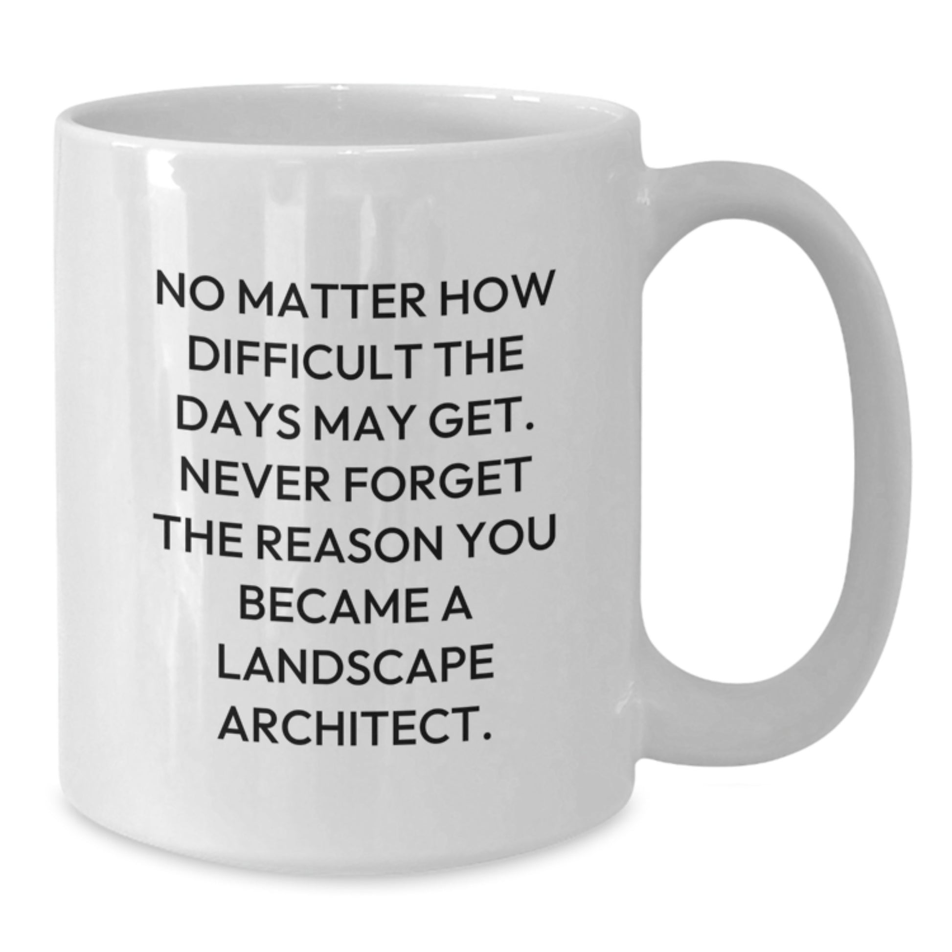 Gifts from Men for Landscape Architect Friends - Funny White Coffee Mug - Christmas Unique Gifts - Additional