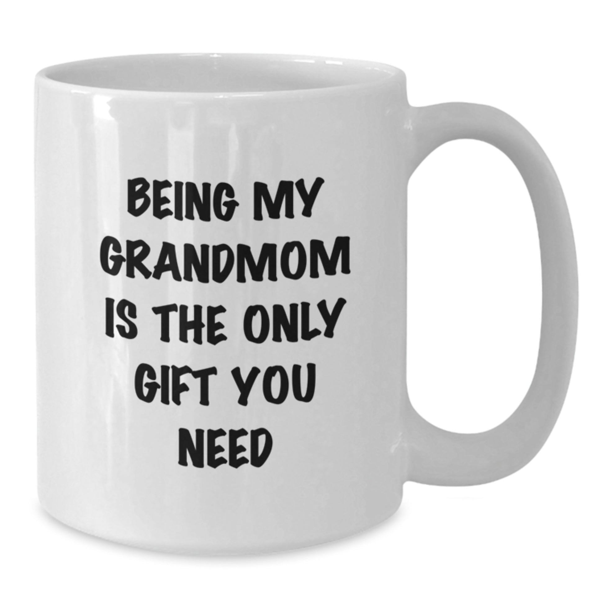 Funny Grandmom Quotes Gifts for Her White Coffee Mug from Family, Grandkids, or Friends for Birthday Unique Gifts - Additional