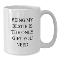 Load image into Gallery viewer, Funny Bestie White Coffee Mug Gifts from Friends for Christmas Unique - Additional
