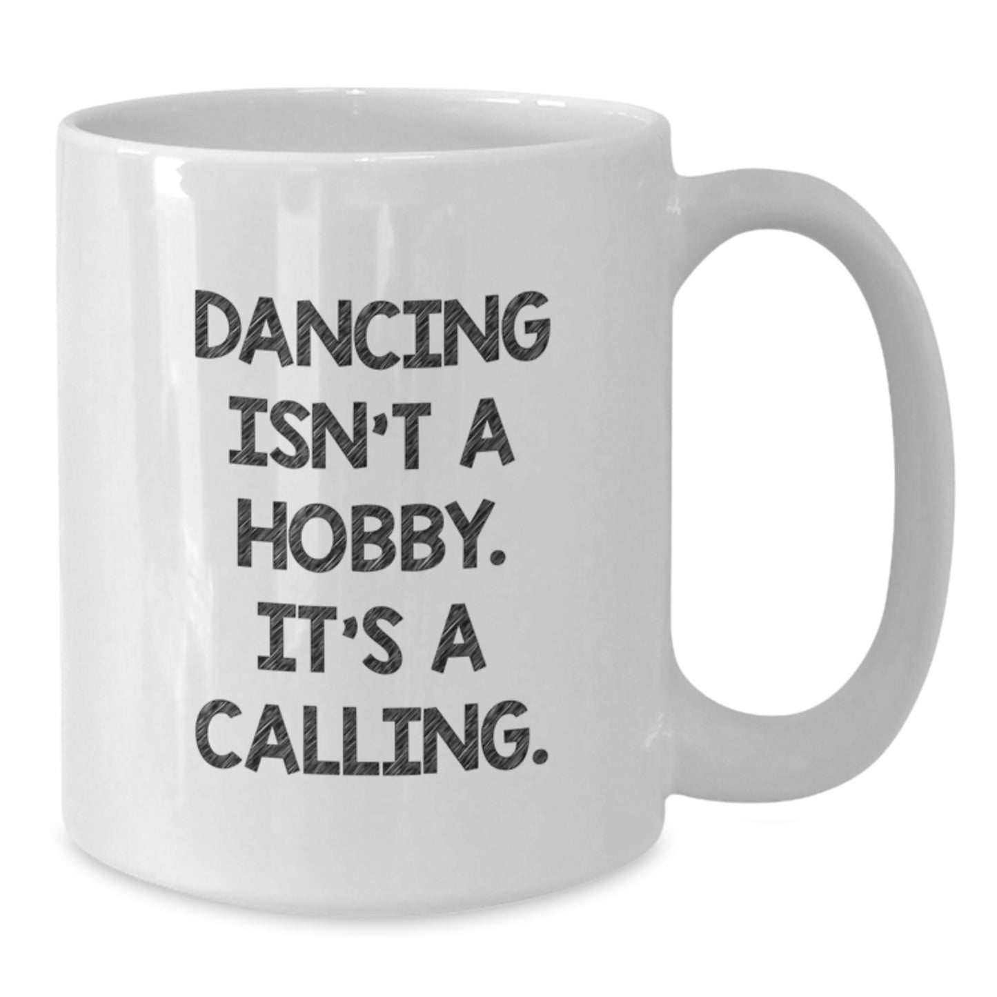 Dancing Gifts from Friends, Funny Quote for Dancing Enthusiasts, White Coffee Mug for Christmas Unique Gifts - Additional