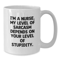 Load image into Gallery viewer, Funny Nurse Gifts from Friends for Nurse Christmas Unique Mug - Additional

