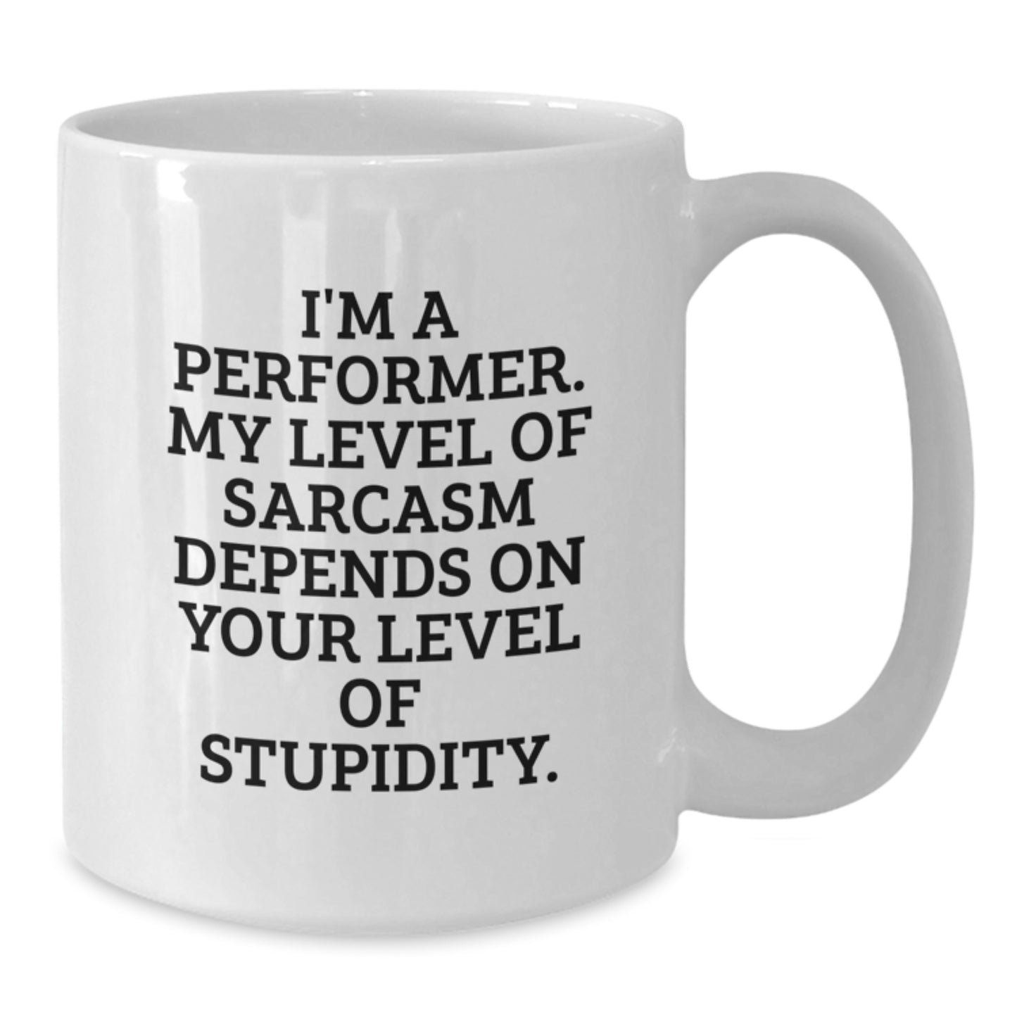 Funny Performer Gifts from Friends, White Coffee Mug for Performer, Christmas Unique Gifts - Additional
