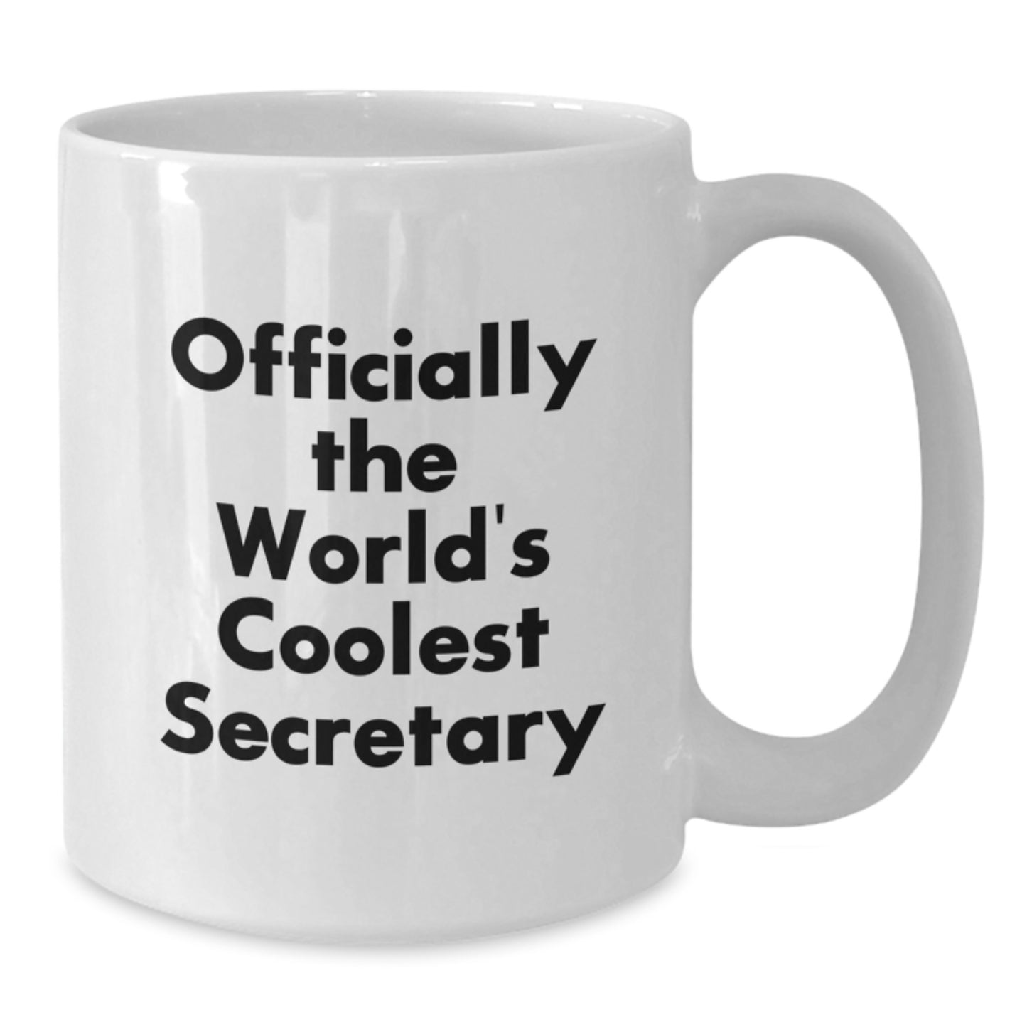 Funny Quotes for Secretary Gifts, White Coffee Mug, Birthday Unique Gifts from Men, Women, Friends, Coworkers, Family - Additional