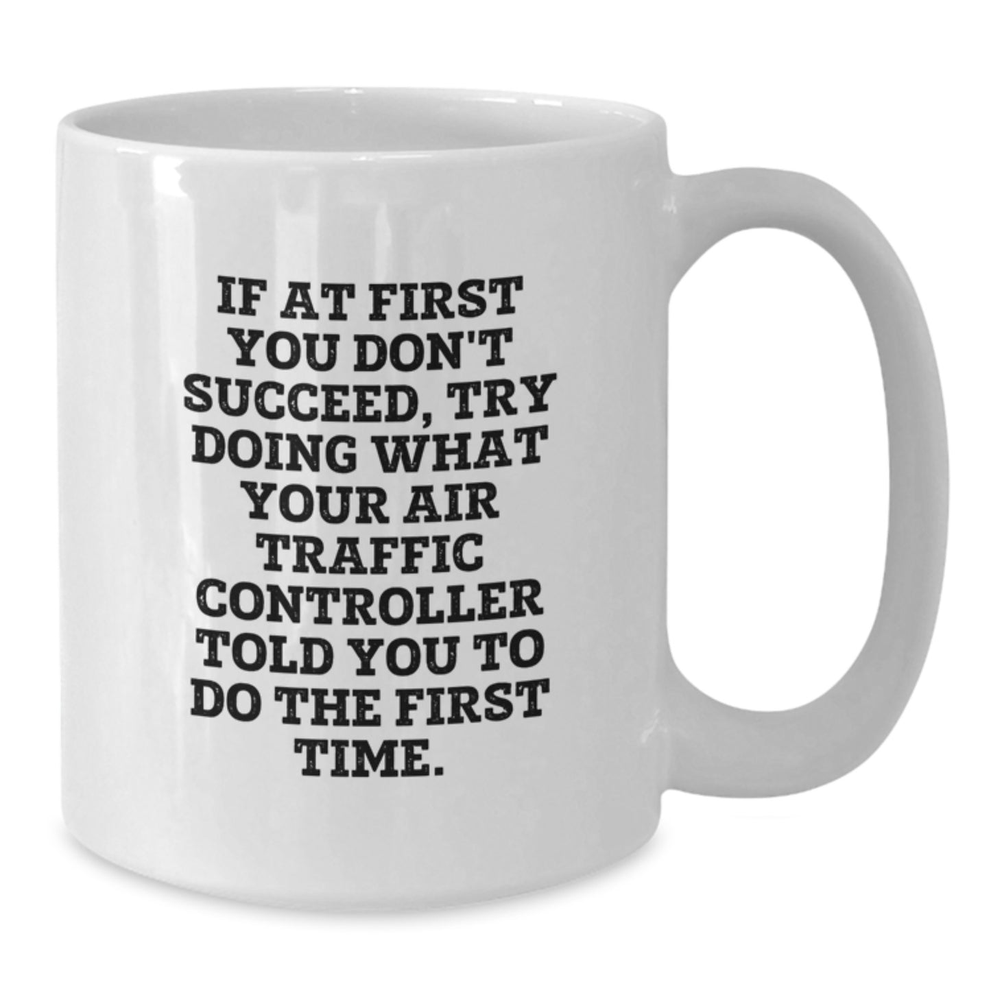 Funny Air Traffic Controller White Coffee Mug Gifts from Friends, Coasters for Men, Unique Christmas Unique Gifts - Additional