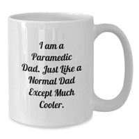 Load image into Gallery viewer, Rescue Worker Dad Gifts from Family - &#39;I Am A Rescue Worker Dad...&#39; White Coffee Mug, Funny Graduation Unique Gifts for Rescue Worker Men - Additional
