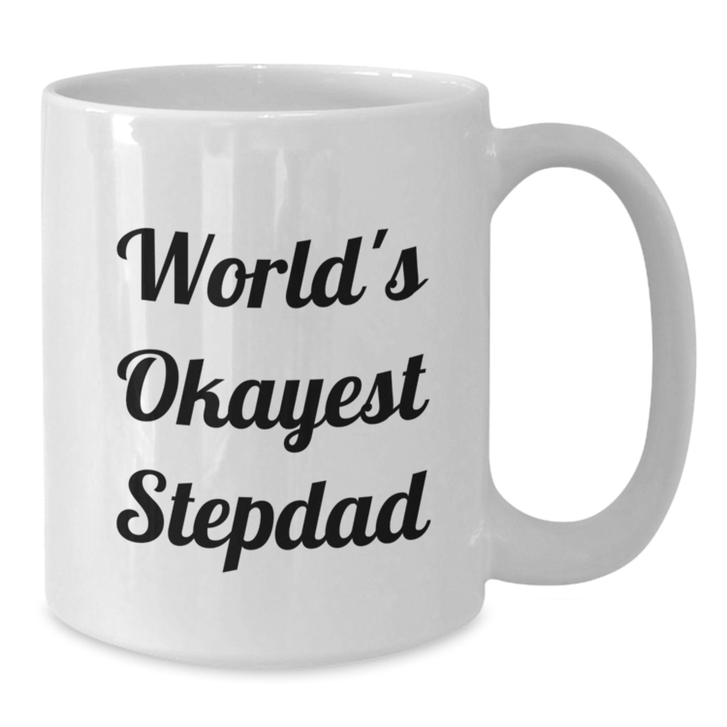 Gifts from Family, Funny Stepdad Quotes on White Coffee Mug, Birthday Unique Gifts for Stepdad - Additional