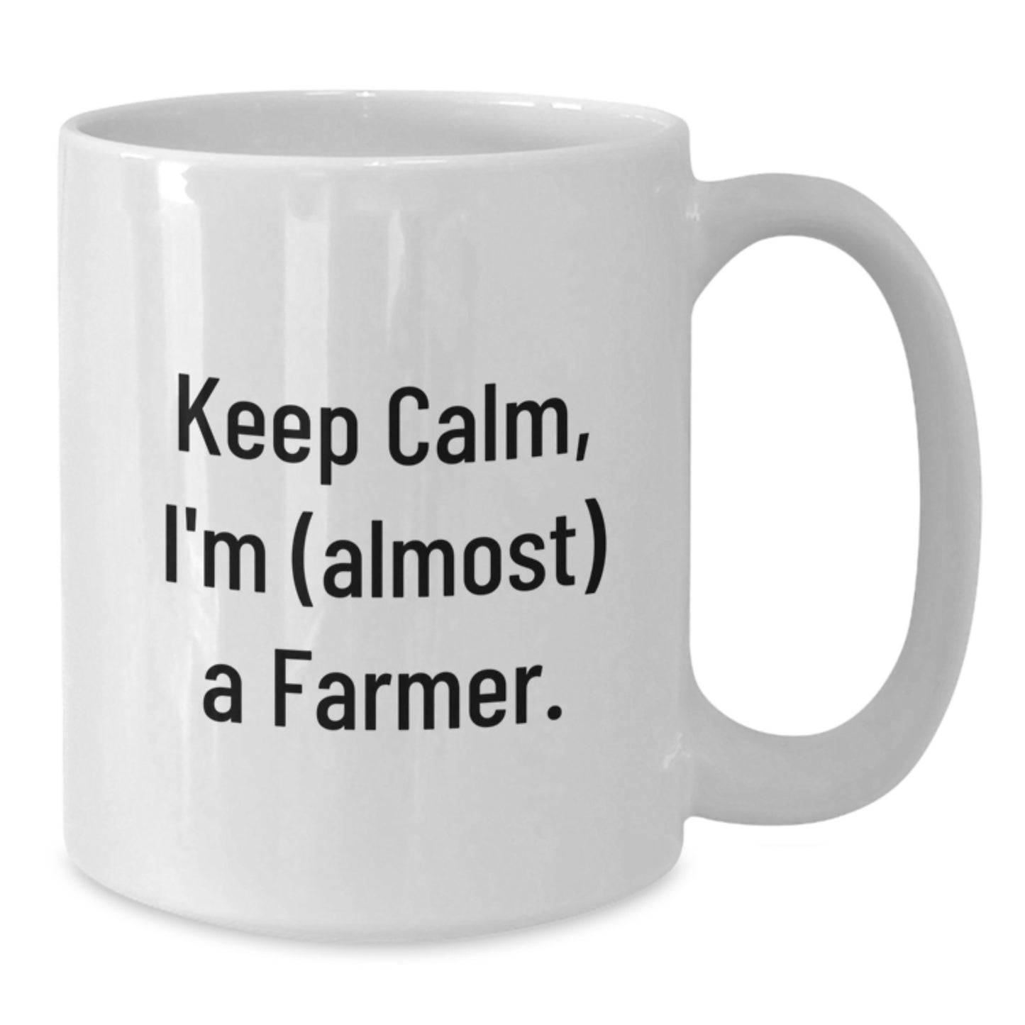 Funny Farmer White Coffee Mug Gifts from Men to Farmer Friends on Birthday - Additional