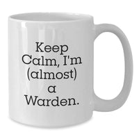 Load image into Gallery viewer, Funny Warden Mug Gifts from Men to Warden Friends on Valentine's - Additional

