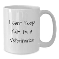 Load image into Gallery viewer, Funny Veterinarian Gifts from Friends for Christmas Unique Mugs - I'm A Veterinarian White Coffee Mug - Additional
