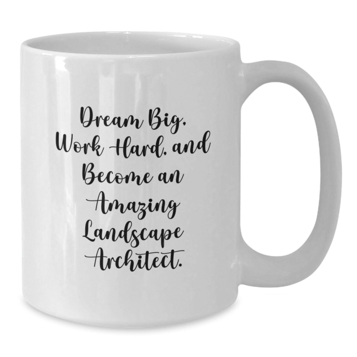 Inspirational Gifts for Landscape Architects, Funny White Coffee Mug, Graduation Unique Gifts from Friends, Family, or Coworkers - Additional