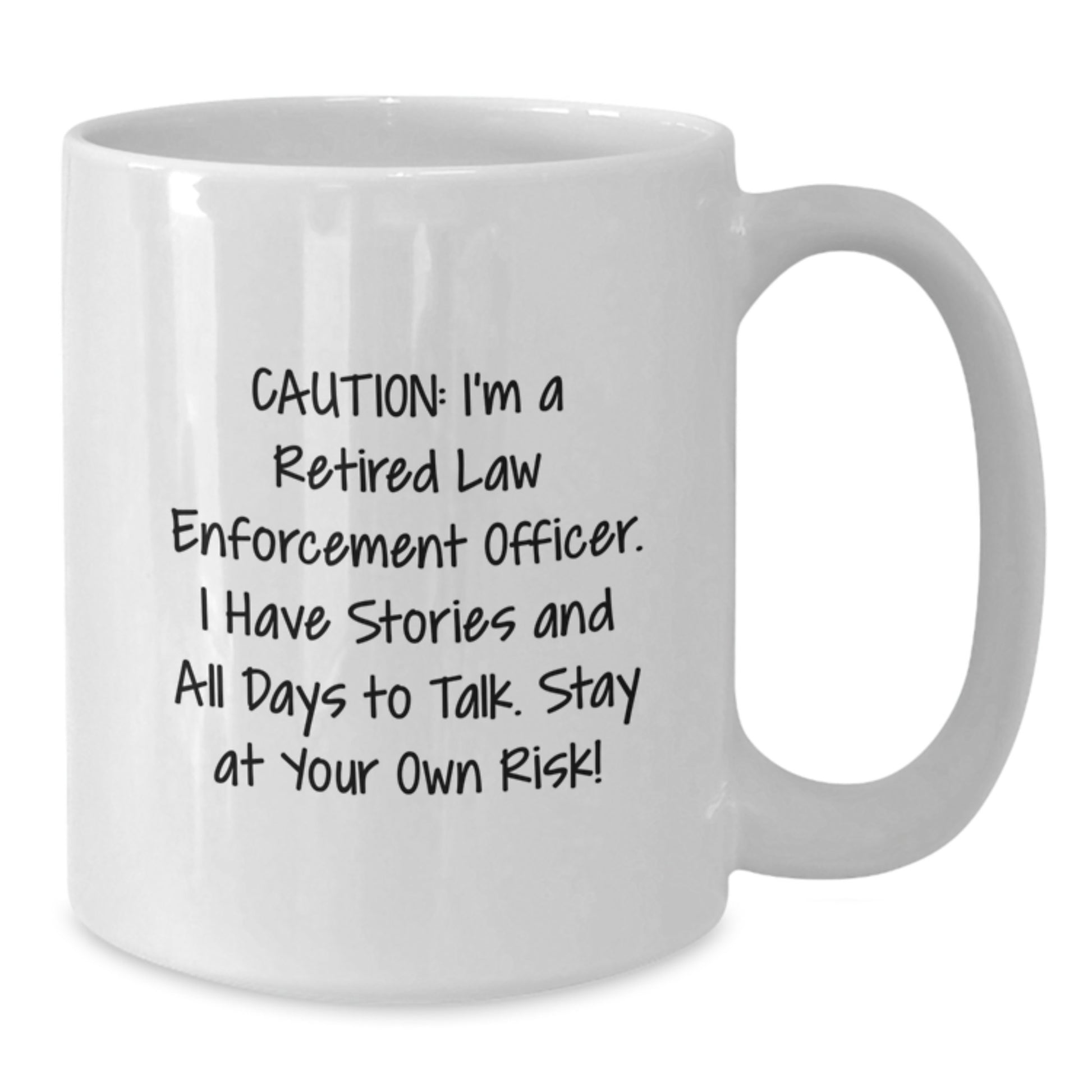 Law Enforcement Officer Keepsake Mug for Him Birthday Gift Special - Additional