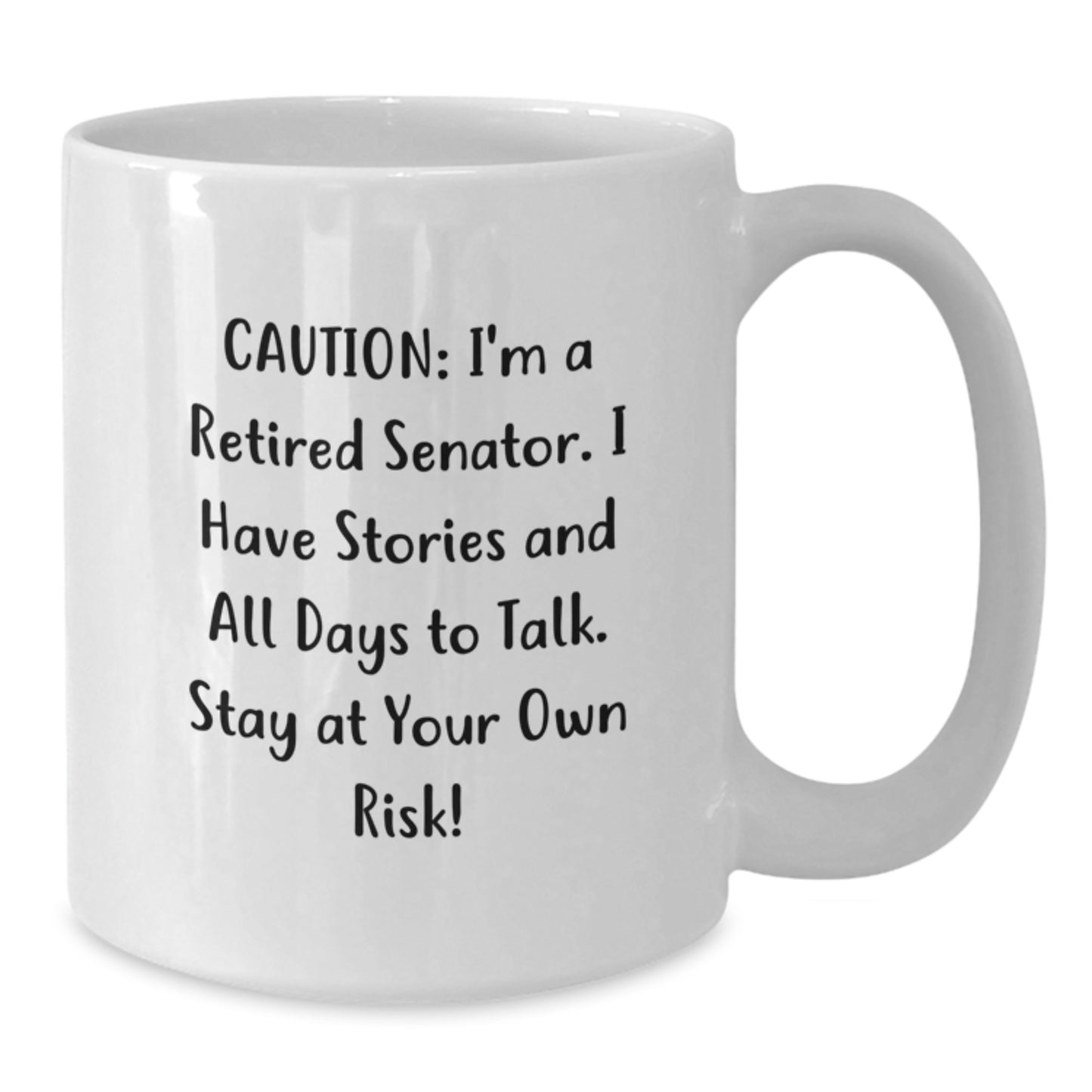 Funny Senator White Coffee Mug Gifts from Friends for Men Graduation Unique - Additional