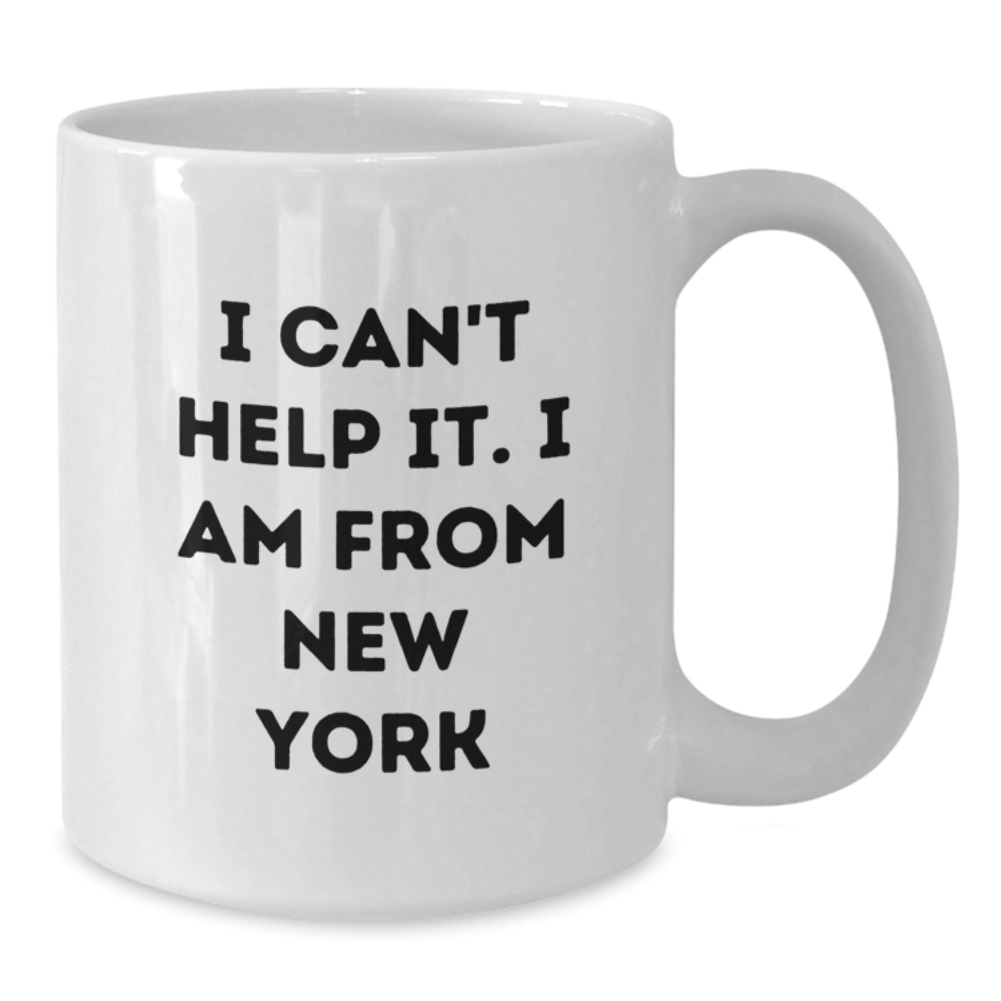 Funny New York Inspired White Coffee Mug Gifts from Friends for New York Graduation Unique Gifts - Additional
