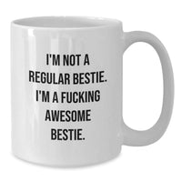 Load image into Gallery viewer, Funny Bestie Gifts from Friends for Bestie White Coffee Mug, Valentine's Unique Mug for Bestie Men and Women - Additional
