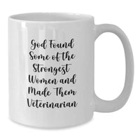 Load image into Gallery viewer, Funny Veterinarian Quotes White Coffee Mug, Gifts from Men to Women Veterinarians on Valentine's - Additional
