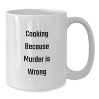 Load image into Gallery viewer, Funny Cooking White Coffee Mug Gifts from Men to Women Friends for Valentine's Unique - Additional
