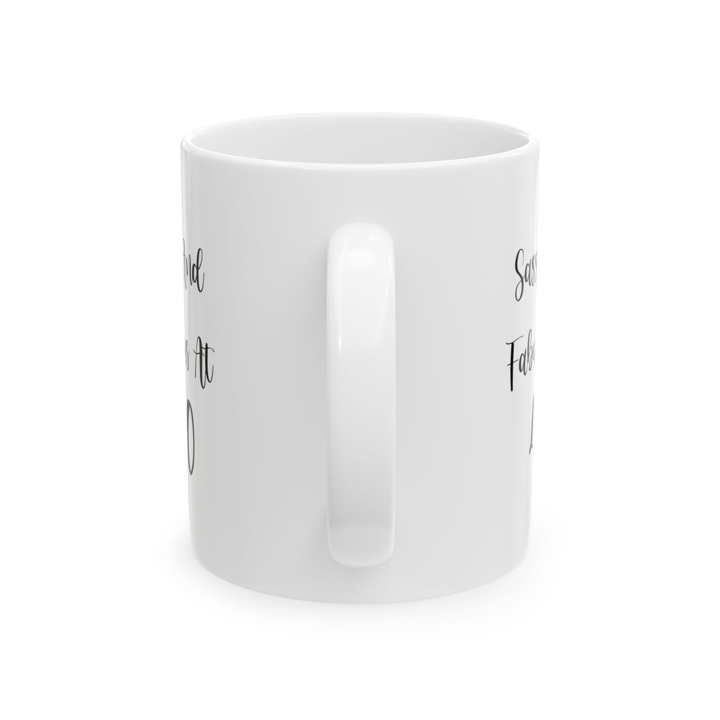 40th Birthday Coffee Mug - Sassy And Fabulous At 40 | Milestone Birthday Gift