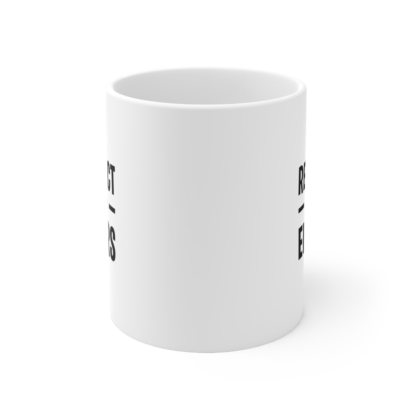 Gift for Parents Ceramic Coffee Mug - Respect Your Elders | Birthday Gift