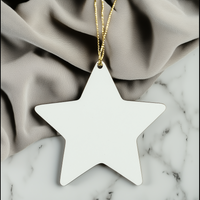 Load image into Gallery viewer, Gifts from Men to School Psychologists - I May Be A School Psychologist, But I Can&#39;t Fix Stupid People. Star Ornament for Christmas - Image 3
