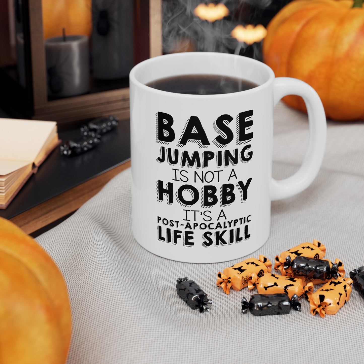 BASE Jumping Coffee Mug - Not a Hobby Design | Birthday Gift