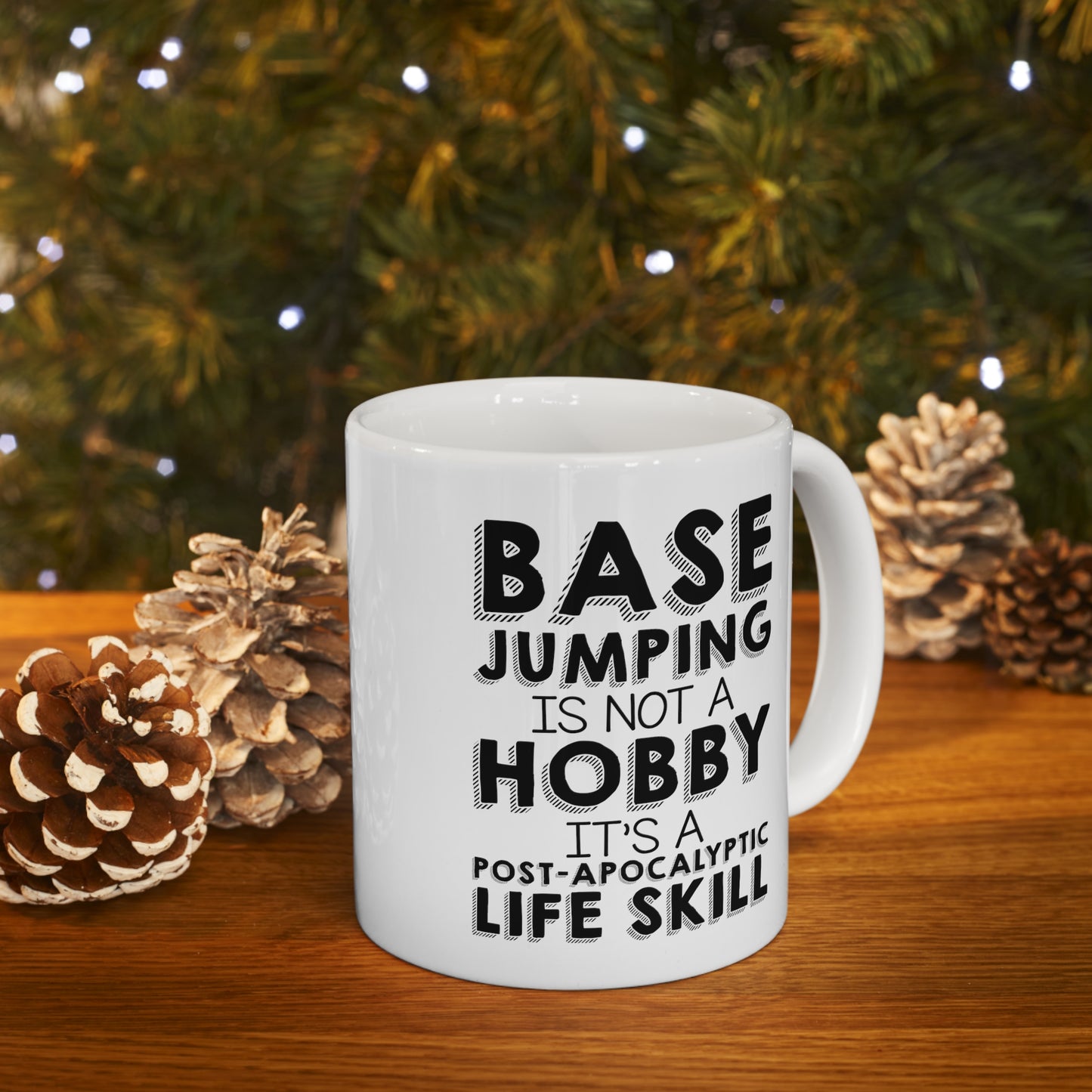 BASE Jumping Coffee Mug - Not a Hobby Design | Birthday Gift
